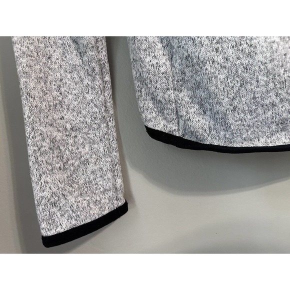 Nike Drifit Womens fleece hoodie Pullover Thin Sweater Heather Grey Size XS #734 - Picture 9 of 14